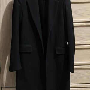 Sandro Classic Black Trench Coat